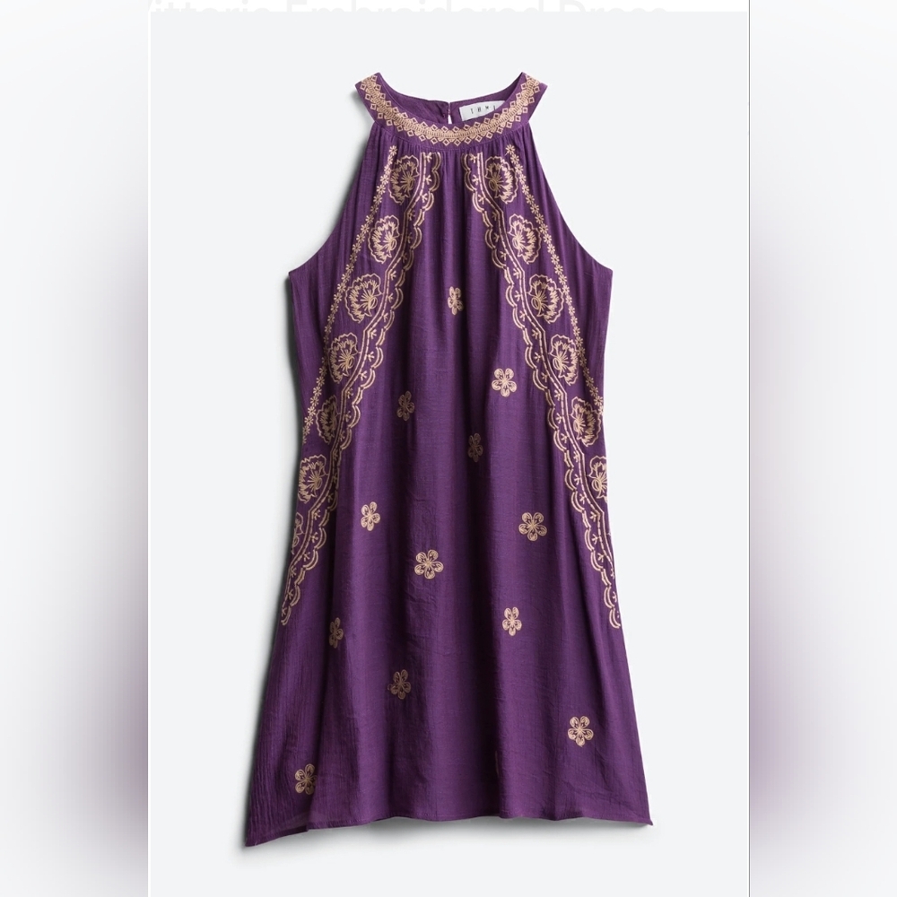 THML Vittoria Embroidered Dress
